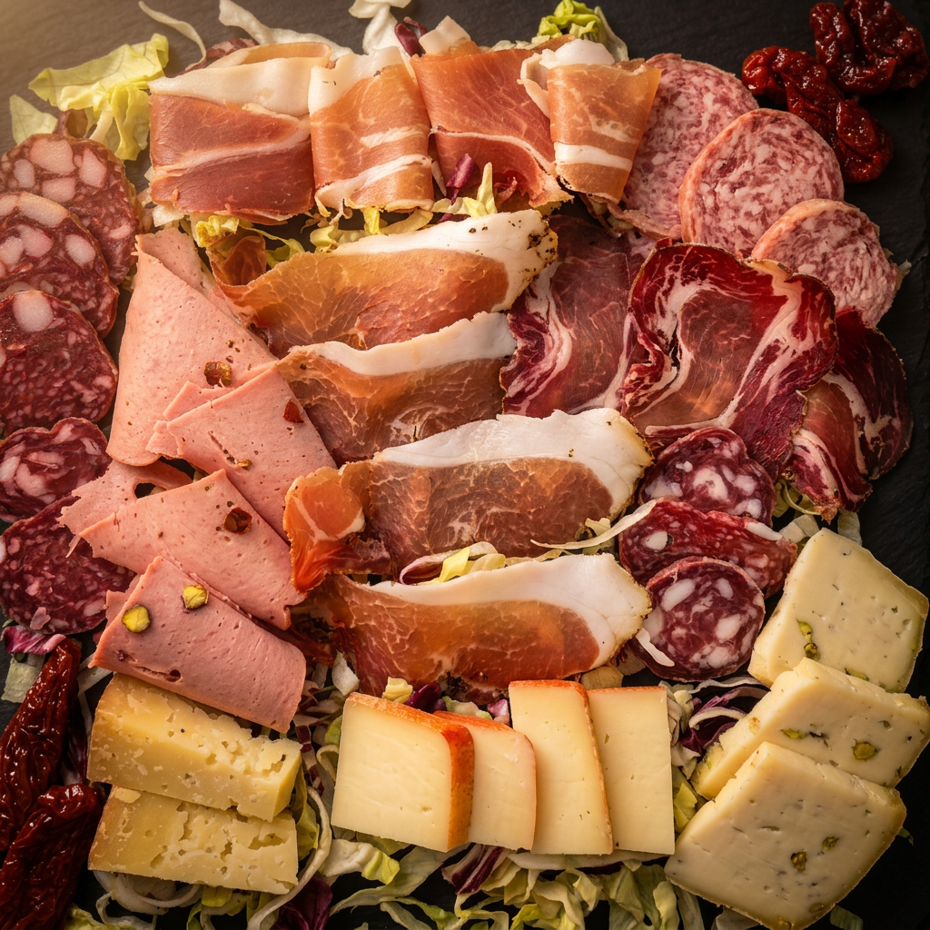 Tagliere di salumi e formaggi selezionati